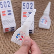 Lote 502 Super Cola Adesivo Instantâneo Cianoacrilato Adesão Forte Reparo Rápido comprar usado  Enviando para Brazil
