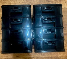 Black plastic storage for sale  LONDON