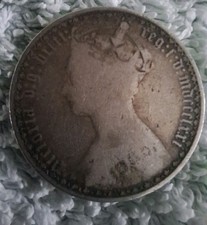 1871 victoria silver for sale  ROYSTON