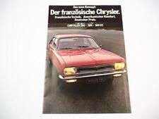 Simca chrysler 160 gebraucht kaufen  Merseburg