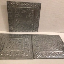 Silver square tiles for sale  Itasca