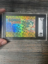 1993 Topps Sonic The Hedgehog #1 Card Running Sonic Prism Graded SGC 8 comprar usado  Enviando para Brazil