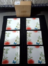 Assiettes carrées porcelaine d'occasion  Maël-Carhaix