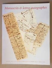 Manuscrits lettres autographes d'occasion  Paris IV