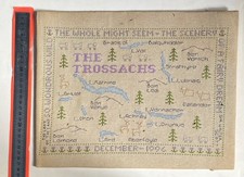 Beautiful vintage embroidered for sale  GLASGOW