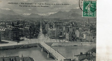 Cpa grenoble vue d'occasion  Saint-Amans-Soult