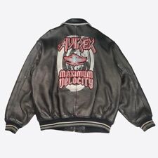 90s avirex leather for sale  LONDON