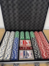 Poker chip set for sale  Riverside