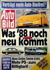 Usado, 3) Auto Bild 08/1988 - Ford Escort XR3i Selzer mit - VW Polo GT mit 75PS beser a comprar usado  Enviando para Brazil