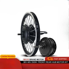 Kit de conversão de bicicleta elétrica MTB 36V 48V 250W kit de motor cubo de roda dianteira/traseira comprar usado  Enviando para Brazil