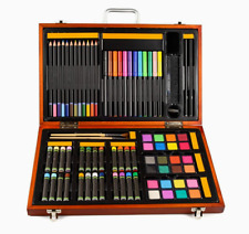 Conjunto de arte de luxo 82 peças kit de arte profissional para adulto comprar usado  Enviando para Brazil