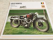 Carte moto gillet usato  Spedire a Italy