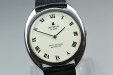 Universal Geneve White Shadow Ref.866101 relógio masculino automático mostrador romano JAPÃO, usado comprar usado  Enviando para Brazil