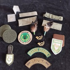 Lot insignes patchs d'occasion  Charvieu-Chavagneux