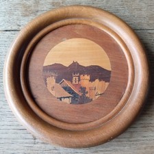 Cadre rond marqueterie d'occasion  Parentis-en-Born