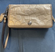 Coach gold embossed for sale  Fletcher