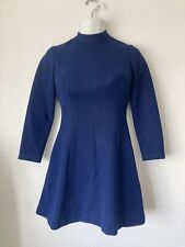 Vintage dress blue for sale  LONDON