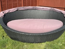 Rattan daybed outdoor for sale  COVENTRY