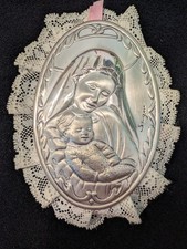 Silber ikone taufgeschenk gebraucht kaufen  Hamminkeln