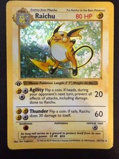 Raichu 1st edition for sale  BRISTOL