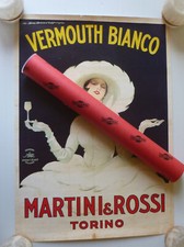Manifesto martini vermouth usato  Italia