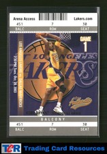 2003-04 Fleer Authentix #25 Kobe Bryant Balcony #/250 comprar usado 2003-04 Fleer Authentix #25 Kobe Bryant Balcony #/250 comprar usado  Enviando para Brazil