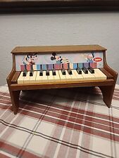 Piano infantil vintage Disney Jaymar 25 teclas pateta Mickey Donald comprar usado  Enviando para Brazil