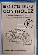 Automatic recorder control d'occasion  Expédié en Belgium