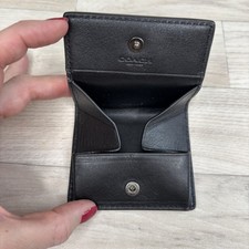 Usado, COACH VINTAGE ORIGAMI BOLSO DE PRESSÃO BOLSA CARTEIRA COURO PRETO comprar usado Usado, COACH VINTAGE ORIGAMI BOLSO DE PRESSÃO BOLSA CARTEIRA COURO PRETO comprar usado  Enviando para Brazil