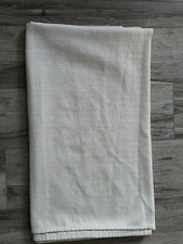 Mantel Tela Tejida Crudo Grande Rectángulo 55” x 100” Cocina Comedor Excelente segunda mano  Embacar hacia Mexico