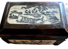 Vintage chinese scrimshaw for sale  Warwick