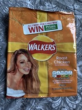 Mariah Carey 25g Walkers Roast Chicken Crisps Empty comprar usado  Enviando para Brazil