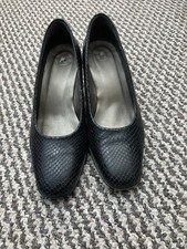 Women clark black for sale  MACCLESFIELD