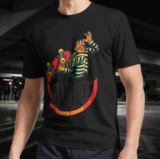 Camiseta unissex americana tamanho engraçado logotipo skate retrô comprar usado  Enviando para Brazil