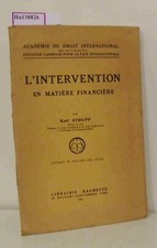 Intervention matiere financier gebraucht kaufen  Herzfelde
