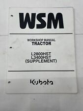 Workshop manual kubota for sale  Edinburg