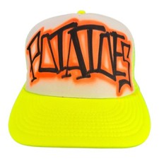Boné vintage Potatos caminhoneiro Snapback ajustável amarelo grafite festa divertida comprar usado  Enviando para Brazil