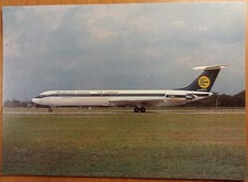 Używany, POCZTÓWKA – AIR UKRAINE ILYUSHIN IL-62 STARE KOLORY – CZESKA POCZTÓWKA na sprzedaż  PL