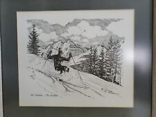 framed prints ski for sale  Buchanan