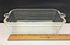 Vintage glasbake clear for sale  Marion