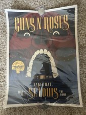 Litografia Guns N Roses 2017 St. Louis #159 (RARA) comprar usado  Enviando para Brazil