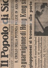 Quotidiani popolo.....27 1941 usato  Giarre