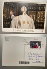 2025 vaticano cartolina usato  Roma
