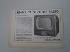 Advertising pubblicità 1953 usato  Salerno