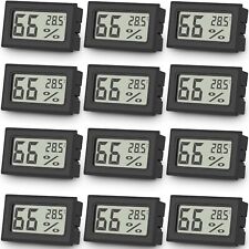 12 peças medidor de umidade temperatura digital sensor termômetro medidor higrômetro LCD comprar usado  Enviando para Brazil