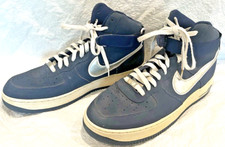 Tênis Nike Air Force One High Top 82 AF1 Masculino 13 Vintage Azul 103468493 comprar usado  Enviando para Brazil