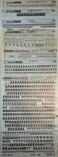 Lightly used letraset for sale  MAIDSTONE