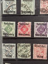 Timbres allemagne empire d'occasion  La Clayette