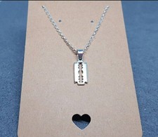 Rasierklingenkette silber gebraucht kaufen  Herne