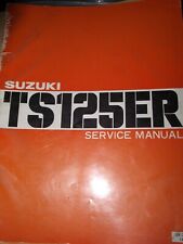 Suzuki ts125er service for sale  ASHFORD